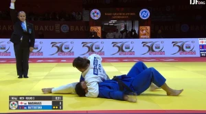 ლუკა მაისურაძე ბაქოს გრანდ სლემის 1/4-ფინალში გავიდა