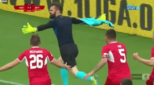 პოლონეთის ჩემპიონატში გუნდს თამაში მეკარემ მოაგებინა (ვიდეო)