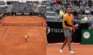 ასე ჩოგბურთის არცერთი მატჩი არ დაწყებულა - კირგიოსის უცნაური გადაწყვეტილება (ვიდეო)