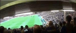 ბარსელონას გულშემატკივრებმა ლივერპულის ფანების სიმღერას უსმინეს და ტაში დაუკრეს (ვიდეო)