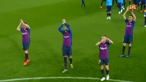 ბარსელონას საჩემპიონო ზეიმი (ვიდეო)