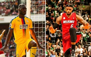 ბენტეკემ "არსენალის" კარში გატანილი გოლი ლებრონის სტილში აღნიშნა (ვიდეო)