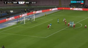 ლაკაზეტემ ნაპოლის ულამაზესი ჯარიმა გაუტანა (ვიდეო)