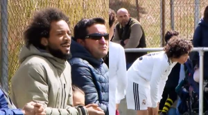 მარსელო შვილის თამაშს დაესწრო (ვიდეო)