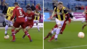 მარტინ ოდეგაარდმა მეტოქეს ულამაზესი ფინტი გაუკეთა (ვიდეო)