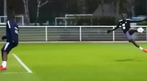 მატუიდის ეფექტური გოლი საფრანგეთის ნაკრების ვარჯიშზე (ვიდეო)