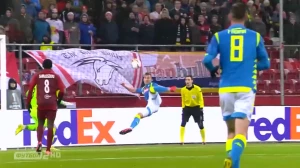 არკადიუშ მილიკის ეფექტური გოლი ზალცბურგის კარში (ვიდეო)