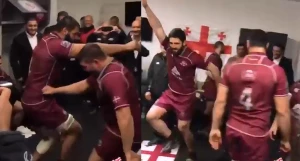 რა ხდებოდა ბორჯღალოსნების გასახდელში გამარჯვების შემდეგ?! (ვიდეო)