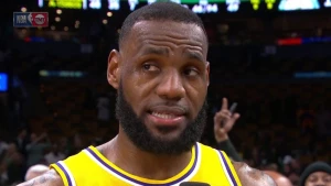 ლებრონ ჯეიმსის სამმაგი დუბლი ბოსტონის წინააღმდეგ (ვიდეო)