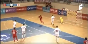 საქართველოს ფუტზალის ნაკრების ულამაზესი კომბინაცია და ულამაზესი გოლი ქუსლით (ვიდეო)