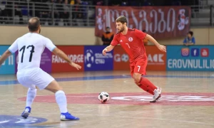 საქართველოს ფუტზალის ნაკრებმა ანგარიშით 7:0 მოიგო