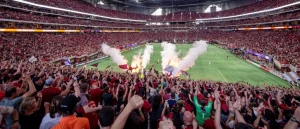 საოცარი ატმოსფერო ატლანტა იუნაიტედის სტადიონიდან