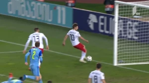 საქართველოს ნაკრების შესანიშნავი კონტრიერიში და დიდი უიღბლობა (ვიდეო)