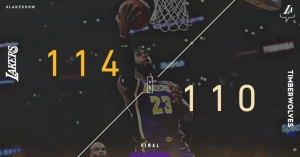 ლოს-ანჯელეს ლეიკერსი 114:110 მინესოტა ტიმბერვულვზი (მიმოხილვა)