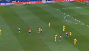 საულმა ატლეტიკო დააწინაურა (ვიდეო)