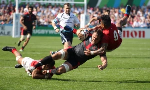 ტონგა 10:17 საქართველო - ბორჯღალოსანთა პირველი გამარჯვება 2015 წლის მსოფლიო თასზე (ვიდეო)