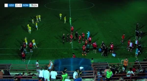 გორში საქართველოსა და რუმინეთის მატჩისას შუქი ჩაქრა