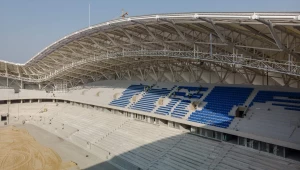 ბათუმის სტადიონზე სკამების მონტაჟი დაიწყო (ვიდეო)