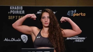 პირველი ქართველი ქალი UFC-ში - ჯოჯუა Vs. მორასი - აწონვები (ვიდეო)