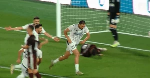 ნიკა სანდოხაძის ეფექტური გოლი სარაევოსთან