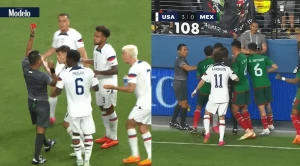 აშშ - მექსიკის მატჩში მსაჯმა მოედნიდან ოთხი ფეხბურთელი გააძევა