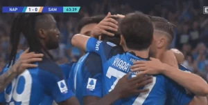 ნაპოლი სამპდორიასთან ოსიმენის გოლით დაწინაურდა