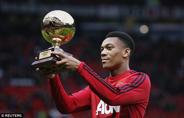 Image result for anthony martial golden boy