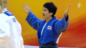 ქართველი ძიუდოისტის არნახული იპონი: მზია ბებოშვილმა მეტოქე 9 წამში დაამარცხა (ვიდეო)