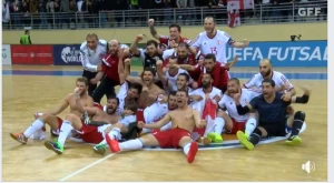 საქართველოს ფუტზალის ნაკრებმა გერმანია მიწასთან გაასწორა