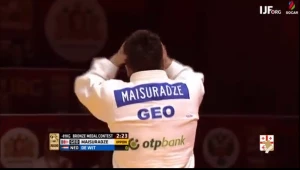 ლუკა მაისურაძემ ეკატერინბურგის გრან სლემზე საოცარი იპონით ბრინჯაოს მედალი მოიპოვა (ვიდეო)