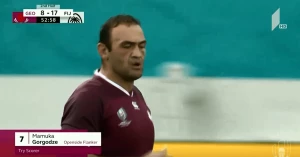 დიდებული მამუკა გორგოძე და პირველი ლელო ფიჯისთან მატჩში (ვიდეო)