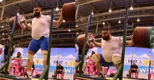 ეს უბრალოდ გახურებაა - ლაშა ტალახაძე 285 კილოგრამით ვარჯიშობს (ვიდეო)