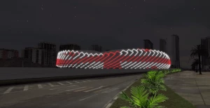 როგორი იქნება ბათუმის ახალი სტადიონის განათება? (ვიდეო)