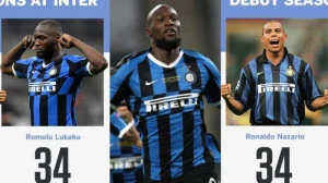 რომელუ ლუკაკუმ ბრაზილიელი რონალდოს შედეგი გაიმეორა 