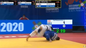 ჯაბა პაპინაშვილი U23 ევროპის ჩემპიონატის 1/4 ფინალში გავიდა (ვიდეო)