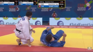 23 წლამდელთა ევროპის ჩემპიონატი - გელა ზაალიშვილი ნახევარფინალში გავიდა (ვიდეო)