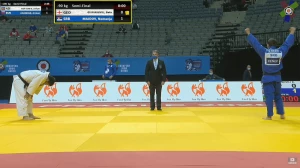 4-დან 4 მარცხი - ბექა ღვინიაშვილი ევროპის ჩემპიონატის ნახევარფინალში დამარცხდა (ვიდეო)