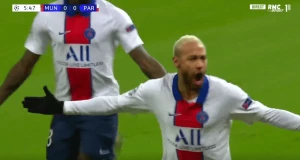 სწრაფი გოლი - ნეიმარმა პსჟ ოლდ ტრაფორდზე დააწინაურა (ვიდეო)