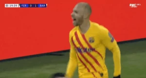 ბრაითვეითმა ბარსელონას უპირატესობა ორ ბურთამდე გაზარდა (ვიდეო)