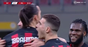 იბრაჰიმოვიჩმა ისევ გაიტანა, მილანი ინტერთან დაწინაურდა (ვიდეო)