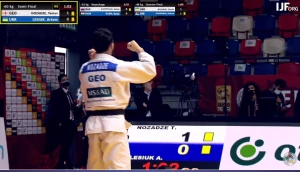 თემურ ნოზაძე თელ-ავივის გრანდ სლემის ოქროს მედლისთვის იბრძოლებს (ვიდეო)