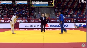 ლუკა მაისურაძემ თელ-ავივში ასპარეზობა პირველივე ბრძოლაში დაასრულა (ვიდეო)