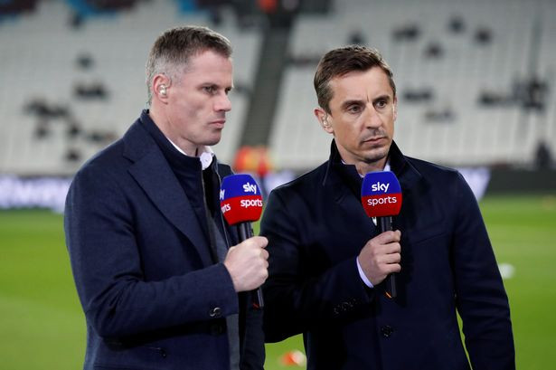 Jamie Carragher compares Gary Neville to Boris Johnson in hilarious  exchange - Mirror Online