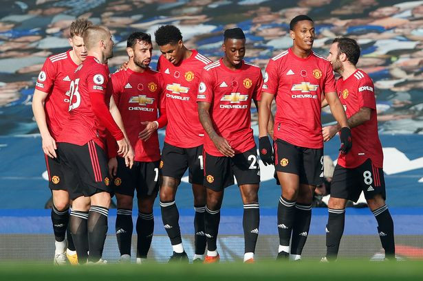 Manchester United players respond to Ole Gunnar Solskjaer team talk at Everton - Samuel Luckhurst - Manchester Evening News