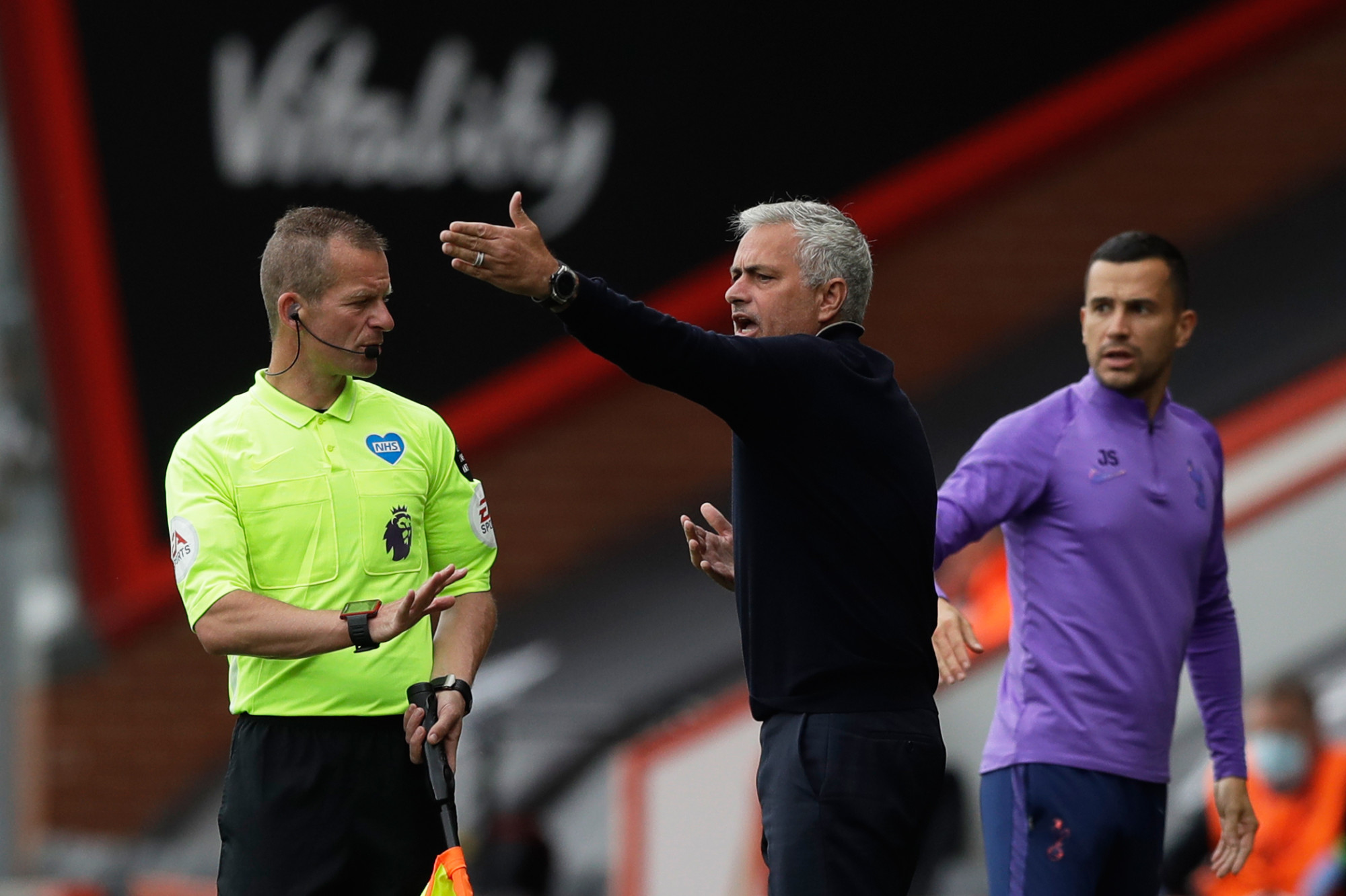 Jose Mourinho suggests Michael Oliver was Bournemouth's man of the match against Tottenham in another VAR rant