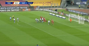 დრის მერტენსის შესანიშნავი საჯარიმო დარტყმა რომას კარში (ვიდეო)