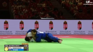 ლაშა შავდათუაშვილმა ბუდაპეშტის გრანდ სლემზე ვერცხლის მედალი მოიპოვა