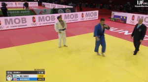 ლუკა მაისურაძე მსოფლიო ჩემპიონატის 1/8 ფინალში დამარცხდა (ვიდეო)