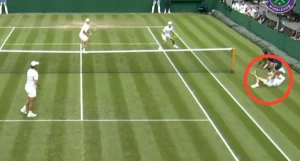 დე მინაურის საოცარი დარტყმა უიმბლდონზე | VIDEO