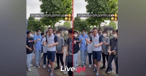 ლაშა ბექაურმა იაპონელები ქართულად აალაპარაკა | "გაუმარჯოოოოსსს" | VIDEO